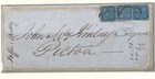 Nova Scotia  2 Used Three Examples On Cover Halifax To Pictou