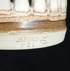 Signed Barry Jeeves Pei Pottery Prince Edward Island Canada Candle Holder Euc   