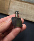 Vintage Silver Modernist Perfume Bottle Taxco Mexico  925