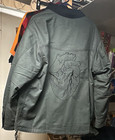 Official Alice In Chains Black Gives Way To Blue Embroidered Work Jacket Xl