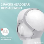 2 Packs Cpap Headgear For Wisp Nasal Mask  Replacement Headgear For Respironics