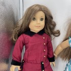 Lot Of 3 American Girl Dolls And Guitar