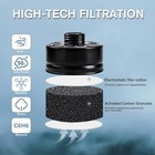 Chemical Gas Mask Full Face Soviet Military Respirator With 1pc 40mm Filter Box