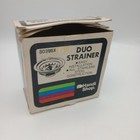 Vtg Nos Handi Shop 8039bx Duo All Stainless Steel Kitchen Sink Drain Strainer