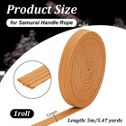 Ito Sageo Wrapping Cord Imitation Leather Sword Handle Cords Tsukamaki