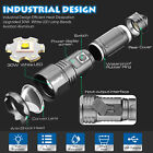 5000000 Lumen Led Tactical Flashlight Rechargeable Super Bright Powerful Torch