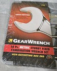 Gearwrench 10 Piece Metric Stubby Fixed Combination Wrench Set 10-19 Mm 81904