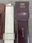 Vintage Frederick Post 1441 1460 1461  Versalog Slide Rule Lot W Leather Cases