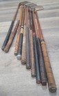 10 Antique Vintage 1920 s Hickory Wood Shaft Golf Club Putters