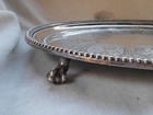 Henry Wilkinson   Co Oval Serving Tray On Ball Claw Feet Highly Decorated