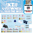 Offline  Stray Kids Pop-up Store Skzoo Every Where All Around The World Merch
