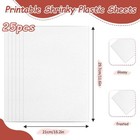 25pcs Shrinky Dink Sheets     Shrink Plastic For Kids Crafts  Jewelry  Diy 