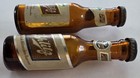 Vintage Schlitz Beer Bottle Glass Salt   Pepper Shakers 4  Mini Bottles