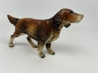 Vintage Porcelain Irish Setter Dog Brown Japan