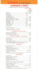 Rare Vintage 2001 Mcdonald s Diner Inside Carryout Tri-fold Menu Kokomo  Indiana