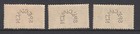 Sierra Leone   1937 Coronation Set 3  Perf Specimen Sg185s 187s-unmounted Mint