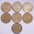 7 Different 1920 s Lincoln Wheat Cent Penny Lowest Price On The Bay  Free Shipin