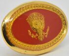 Secret Service Agent Red 1990s Numbered White House Hard Lapel Pin