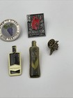 Unique 5 Lot Pins Alcohol Gift Idea  Wine  Lodi Grapes  Whiskey  Zen A10