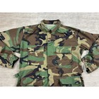 Military Issue Bdu Jacket Mens Medium Regular Camo Woodland Field Coat Tactical