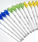 Lot Of 19 Vtg Swizzle Sticks Plastic Cocktail Stirrers Celestial Sun Moon Stars