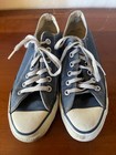 Vtg Usa 90s Converse Low Top Blue Chuck Taylor Made In Usa Size Mens 5 5 Grunge