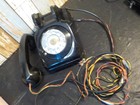 Vintage Stromberg-carlson 1543 E Claw Hook Rotary Dial Wall Desk Phone Black