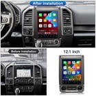 12 1  Car Radio Stereo Unit For Ford F150 2015-21 Android13 Carplay Tesla Style