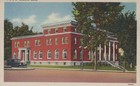 Ymca Augusta Maine Classic Car Vintage Linen Post Card 