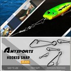 Line Connector Fishing Snap Stainless High Strength Snaps Swivels Saltwater Q   