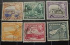 Cyprus Stamp Lot Sc 61a  92 93 130 Kgv  143-147  149 Kgvi  Used Cv 11 00 