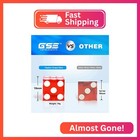 Gse Pro Aaa Grade Precision 19mm Casino Craps Dice Set Of 5  red 
