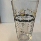Vintage Libby Cocktail Mixer Glass Mcm Drink Recipes Bar Accessories Barware