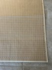 Vtg Pattern Cutting Board 40x72 Sewing Fabric Layout Foldable Grid Lines