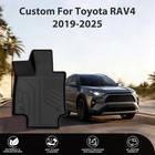Floor Mat Replacement For 2019-2025 Rav4   include Hybrid  Floor Mats All-weathe