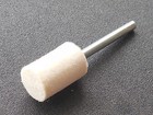 50pcs Felt Polishing Burrs 5 16  8mm Cylindrical Wool Felt Bob For Dremel