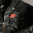 Nike Little Boys    Sherpa Fleece Full-zip Hoodie Jacket - Black - Sizes 4-7