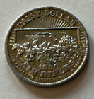 2 Different Vintage Daisy Dollar 1886 Air Rifles Spittin Image Token Coin Tokens