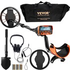 Vevor 10  Ip68 Lcd Display Metal Detector Gold Digger Hunter Waterproof Dsp Chip