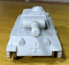 Vtg Marx 351 Light Grey German Tank Battleground Desert Fox Playset Army Toy