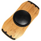 Standing Uplift Desk Rocking Bamboo Balance Board 27 5    X 12    Rocker X