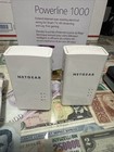 Netgear Pl1000-100pas Powerline 1000 Wi-fi Network Extenders 2 Pack  White 