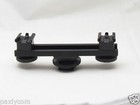 12cm Hot Shoe Extension Bar Dual Mount Bracket Flash Dv Camera Led Light Mic Slr