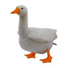 New Hansa White Goose 41cm No 3709 Realistic Plush Bird Animal Toy Japan