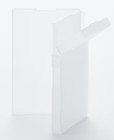 Muji Polypropylene Card Case Holder 30 Cards 2 Compartments From Japan