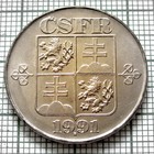 Czechoslovakia Federal Republic 1991 5 Korun  Kremnica Mint Unc Km  121
