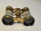 Antique French Opera Glasses Lefils Theatre Binoculars Mother Of Pearl W  Case