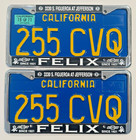 1970 s California License Plates Dmv Clear Yom 1971 Chevelle 1971 Validation