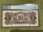 Costa Rica  Nd 1903-17   Pmg 64  5 Colones  S n A 125618 - Remainder 