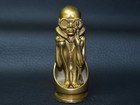 Mini Classic Bronze H r giger Bullet Baby Statue Home Decor Edc Toy Nice Gift